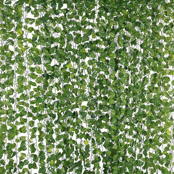 5 Packs Silk Artificial Ivy Vines Leaf Garland Plants Flowers - Picture 2 of 7